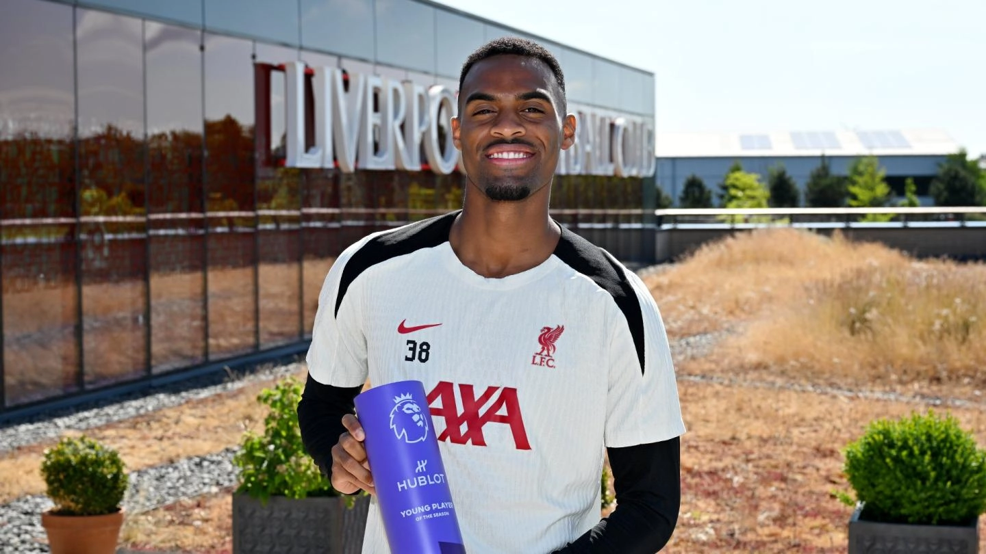 Liverpool's Ryan Gravenberch Wins Premier League Young Player Of Season Award