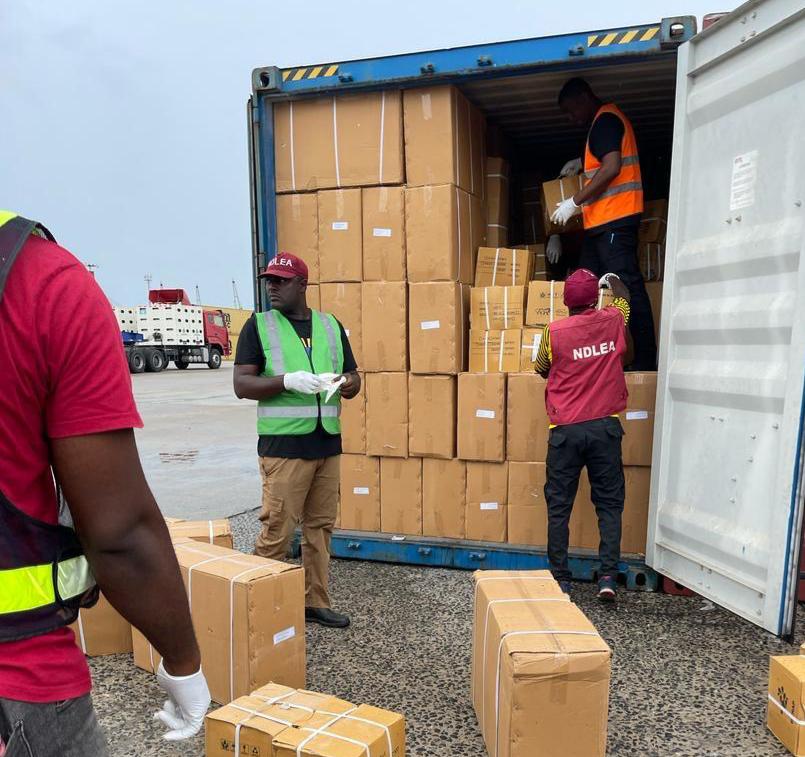 NDLEA Arrests Two British Nationals, Seizes N6.5bn Worth Of Drugs At Lagos And Rivers Ports 1 NDLEA Arrests Two British Nationals, Seizes N6.5bn Worth Of Drugs At Lagos And Rivers Ports