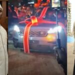 Juma Jux Gifts Priscilla Ojo A New Range Rover At Their Tanzanian Wedding [Video]