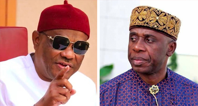 "He's Hungry For Power, Not Food" - Wike Reveals Why Amaechi Joined Atiku