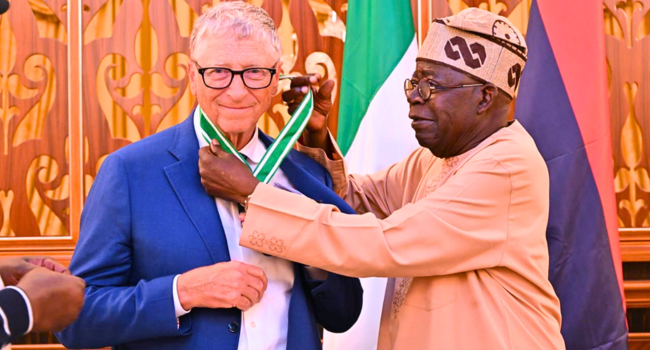 President Tinubu Confers Nigeria’s Third-Highest National Honour On Bill Gates