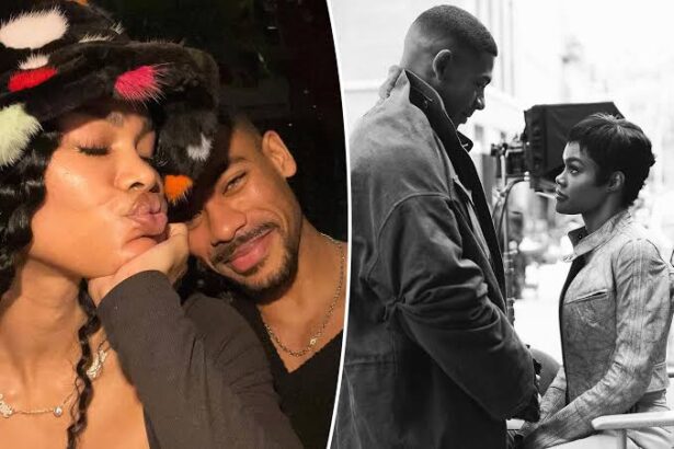 Teyana Taylor And Aaron Pierre Confirm Romance With A Kiss On His 31st Birthday