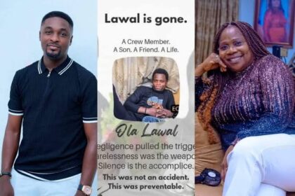 Adeniyi Johnson Tackles Filmmaker Bola Akande Over Actor Ola Lawal's Death