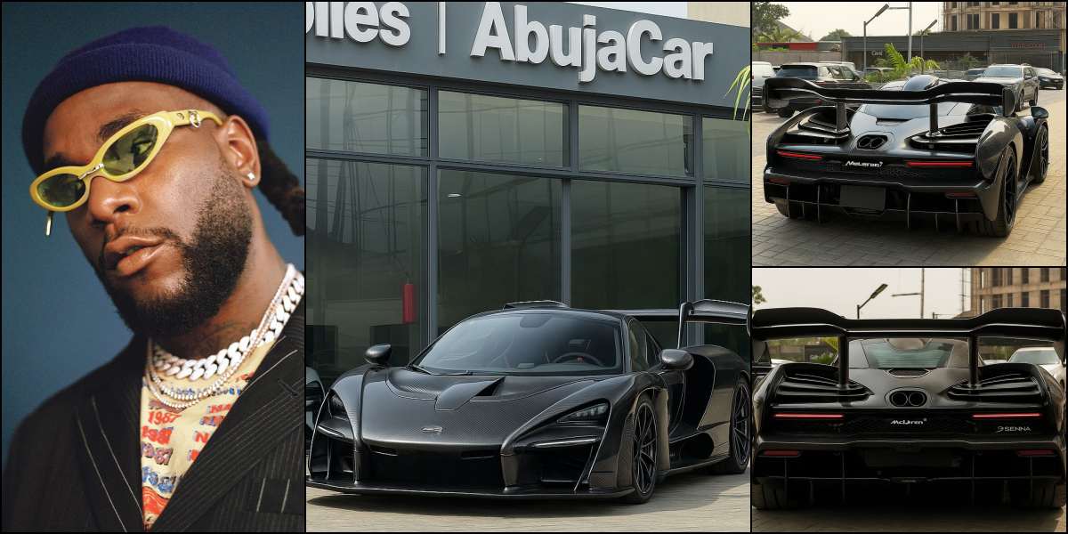 Burna Boy Takes Delivery Of His Mclaren Senna Reportedly Worth N3.5 Billion [Video]