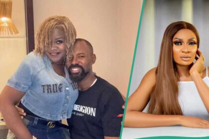 Linc Edochie’s New Wife, Yinka Releases May Edochie’s Phone Number To Fans