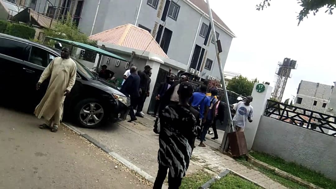 Thugs Attacks SDP Headquarters Over Suspension Of Party Chairman, Shehu Gabam