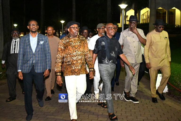 Tinubu Meets Fubara, Wike, Rivers Lawmakers Amid Political Tension [Photos]