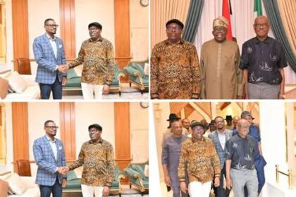 Tinubu Meets Fubara, Wike, Rivers Lawmakers Amid Political Tension [Photos] 4