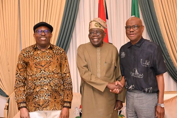 "Peace Has Returned To Rivers" - Fubara Says After Meeting With Tinubu And Wike