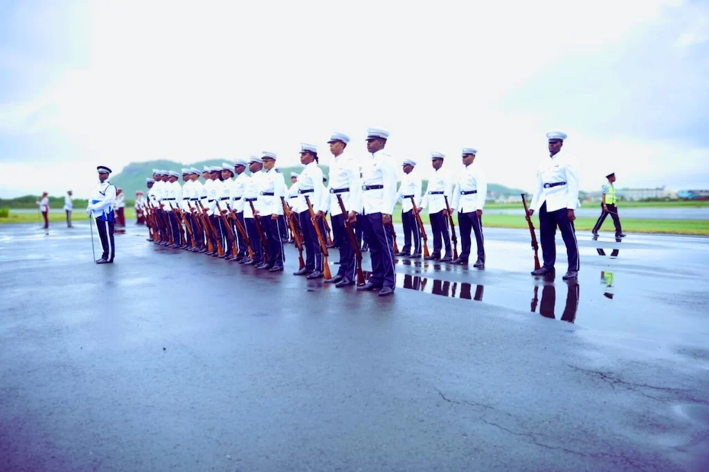 President Tinubu Arrives In Saint Lucia For State Visit [Photos]