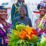 President Tinubu Arrives In Saint Lucia For State Visit [Photos]