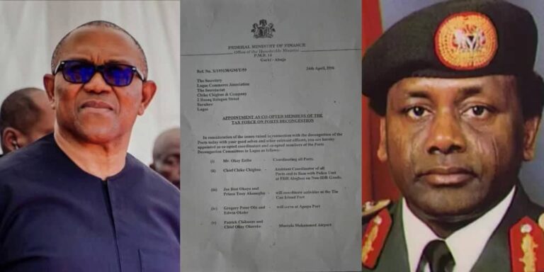 Peter Obi Releases Evidence Of His Meeting With Late Sani Abacha 1 Peter Obi Releases Evidence Of His Meeting With Late Sani Abacha