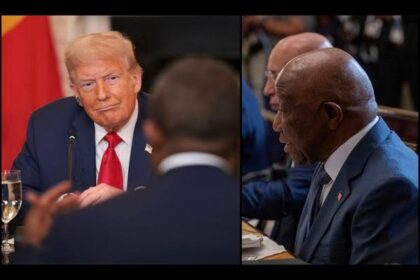 "You Speak English So Well" - Trump Praises Liberian President, Joseph Boakai [Video]