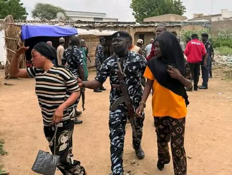 Many Arrested as Police, NDLEA, DSS Raid Notorious Drug Dens And Brothels In Yobe [Photos]
