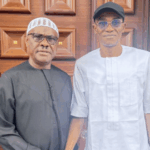 Labour Party Factional Chairman, Julius Abure Visits Nyesom Wike In Abuja [Photos]