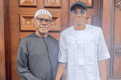 Labour Party Factional Chairman, Julius Abure Visits Nyesom Wike In Abuja [Photos]