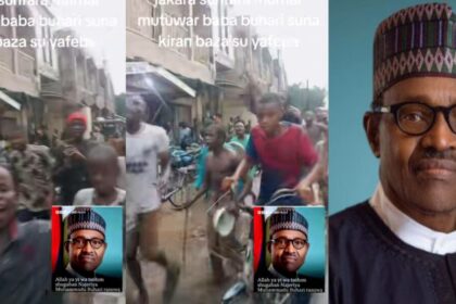 Northerners Storm Street To Celebrate Buhari's Death [Video]