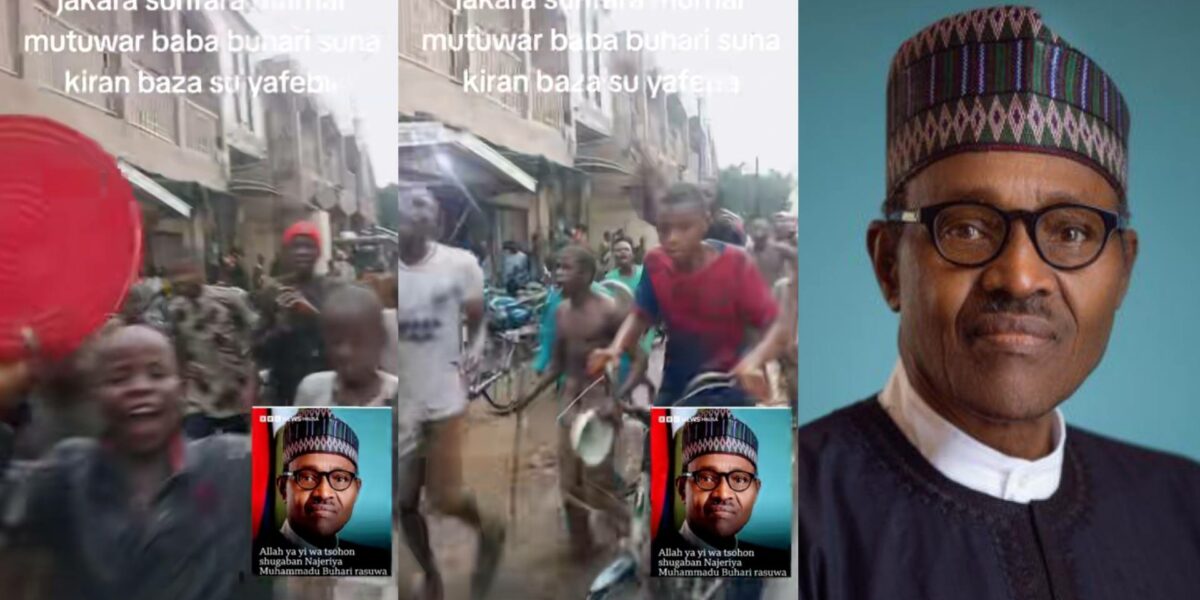 Northerners Storm Street To Celebrate Buhari's Death [Video]