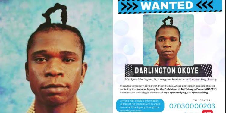 Speed Darlington Files N3bn Lawsuit Against NAPTIP For Declaring Him Wanted
