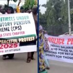 Retired Police Officers in Abuja And Taraba Protest Over Poor Welfare Conditions