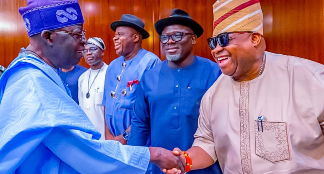 Governor Adeleke, Osun PDP Endorse President Tinubu For Re-Election In 2027