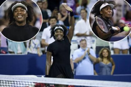 45-Year-Old Venus Williams Beats Peyton Stearns To Become Oldest WTA Winner