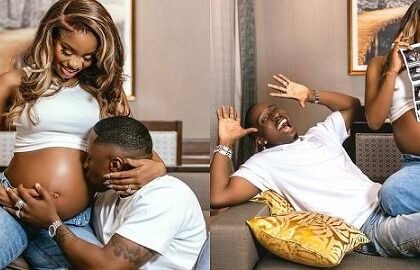 Priscilla Ojo And Juma Jux Expecting Their First Child Weeks After Wedding [Photos]