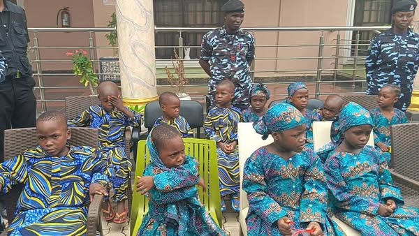 Police Uncover Child Trafficking Ring, Rescue 11 Children In Anambra 2 Police Uncover Child Trafficking Ring, Rescue 11 Children In Anambra