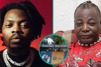 Bariga Council Chairman Renames ‘Charly Boy’ Bus Stop After Olamide ‘Badoo’ [Video]