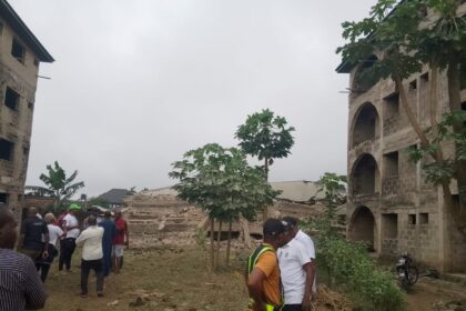 Mother, Baby, Five Other Family Members Injured As Building Collapses In Abia