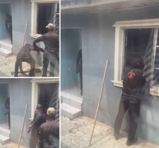 Police Reacts To Viral Video Of Officers Breaking Into Apartment In Ado-Ekiti