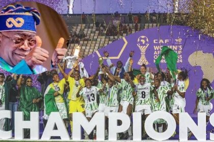 Tinubu Confers Super Falcons With National Honours, Awards $100,000 To Players
