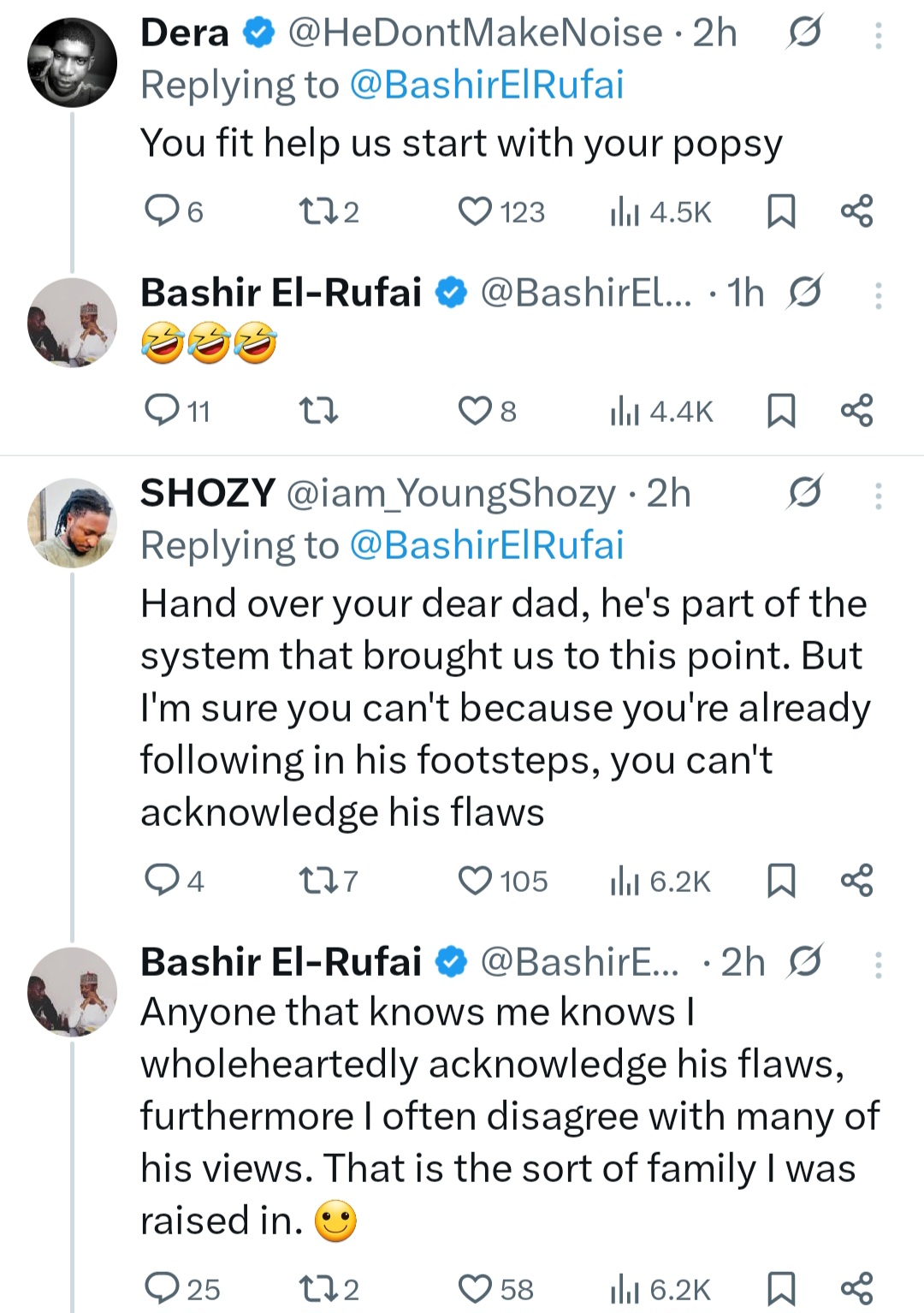 "Certain People Have To Die For Nigeria To Become Great Again" - Bashir El-Rufai 3 "Certain People Have To Die For Nigeria To Become Great Again" - Bashir El-Rufai