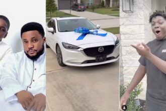 Gospel Singer Tim Godfrey Surprises Son With Car On His 17th Birthday [Video]