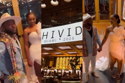 Beautiful Moments From Davido And Chioma's White Wedding Party In Miami [Video]
