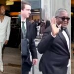 Dangote Spotted At Mr Eazi And Temi Otedola's Private Wedding In Iceland [Video]