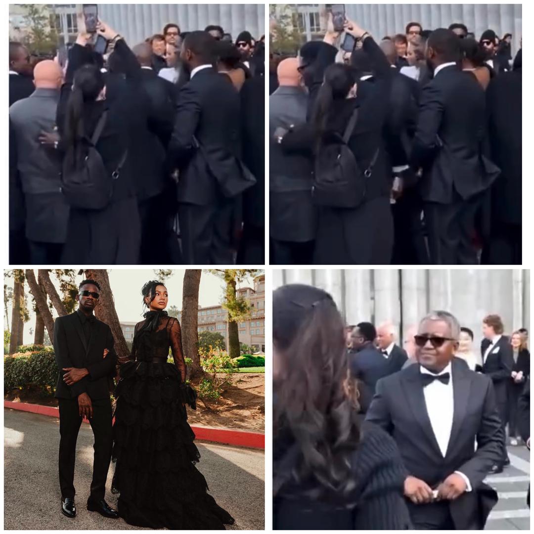 Dangote Spotted At Mr Eazi And Temi Otedola's Private Wedding In Iceland [Video]