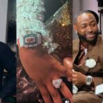 Davido Surprises Chioma With Expensive Watch, Honours Late Son Ifeanyi At Their White Wedding [Video]