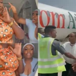 Female Passenger Disrupts Ibom Air Flight At Lagos Airport, Assaults Air Hostess [Video]