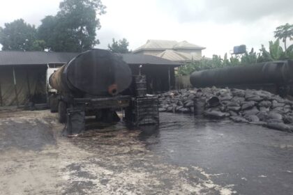 Special Task Force, PINL Bust Two Illegal Refining Sites Masquerading as Piggery, Logistics Firm 8