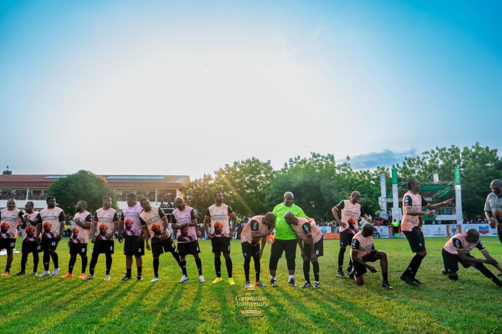Jay Jay Okocha, Kanu Nwankwo and Taribo West Reunite as Atlanta ’96 Eagles Light Up Olu of Warri 4th Coronation Anniversary 5