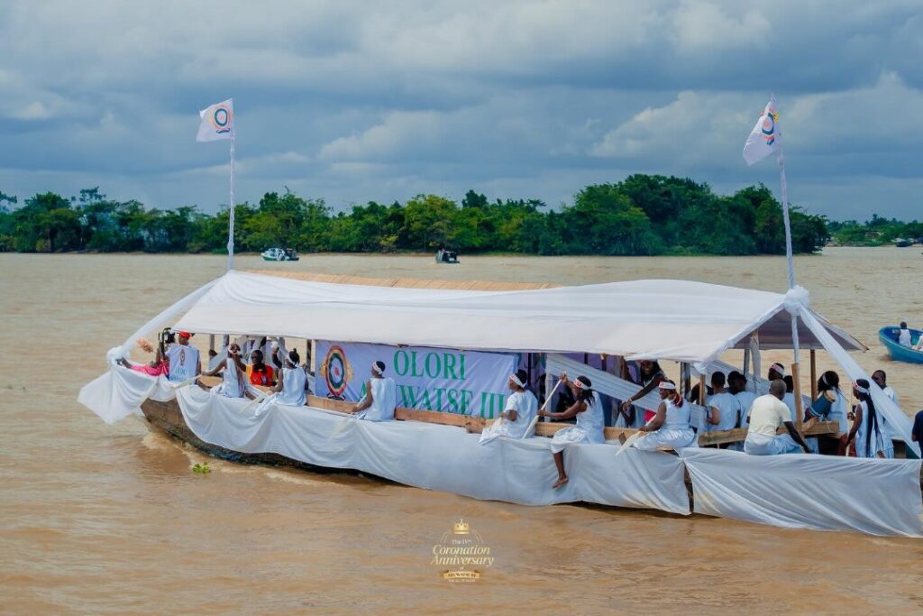 Olu of Warri Marks 4th Coronation Anniversary with Spectacular Regatta to Ancestral Homeland 4 Olu of Warri Marks 4th Coronation Anniversary with Spectacular Regatta to Ancestral Homeland 4