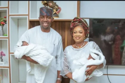 Actress Mercy Ebosele Welcome Twins With Her Husband, Kehinde Olasupo [Photos]