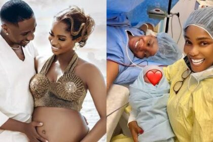 Priscilla Ojo And Juma Jux's Newborn Child Gains Over 100,000 Instagram Followers In Hours