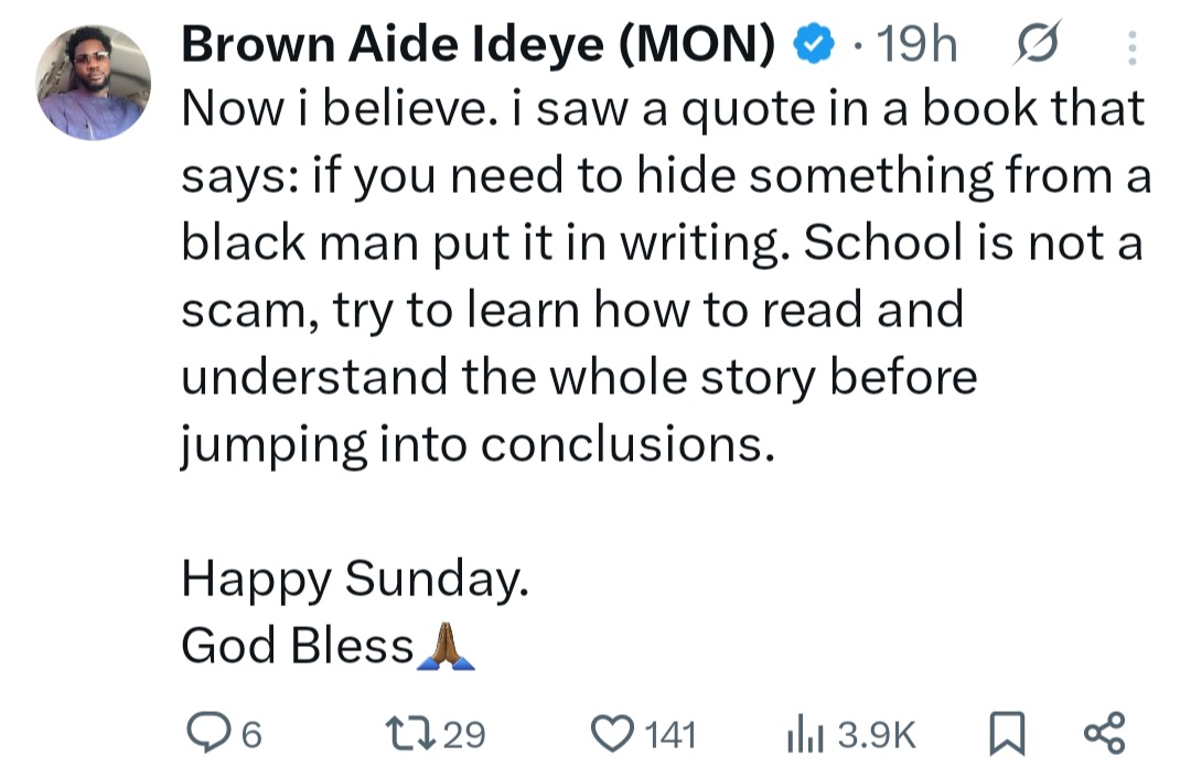 Ex-Super Eagle Star, Brown Ideye Denies Saying 'Broke Retired Footballers Should Be Jailed' 3 Ex-Super Eagle Star, Brown Ideye Denies Saying 'Broke Retired Footballers Should Be Jailed'