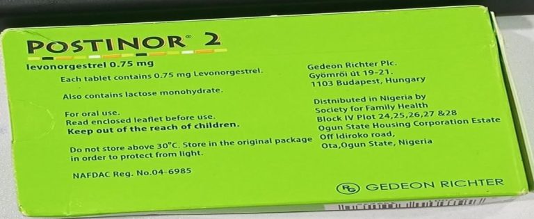 NAFDAC Fake Drug Alert: How to Identify Fake Postinor-2 in Nigeria
