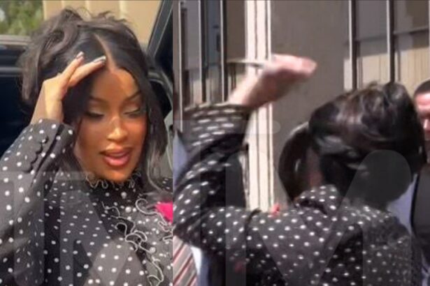 Cardi B Throws Pen At Paparazzi Over Offset's Pregnancy Question Amid Stefon Diggs Romance [Video]