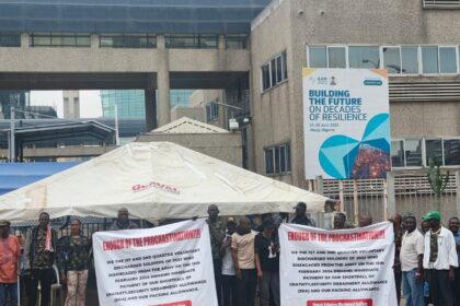 Ex-Nigerian Soldiers Protest In Abuja Over Unpaid Benefits