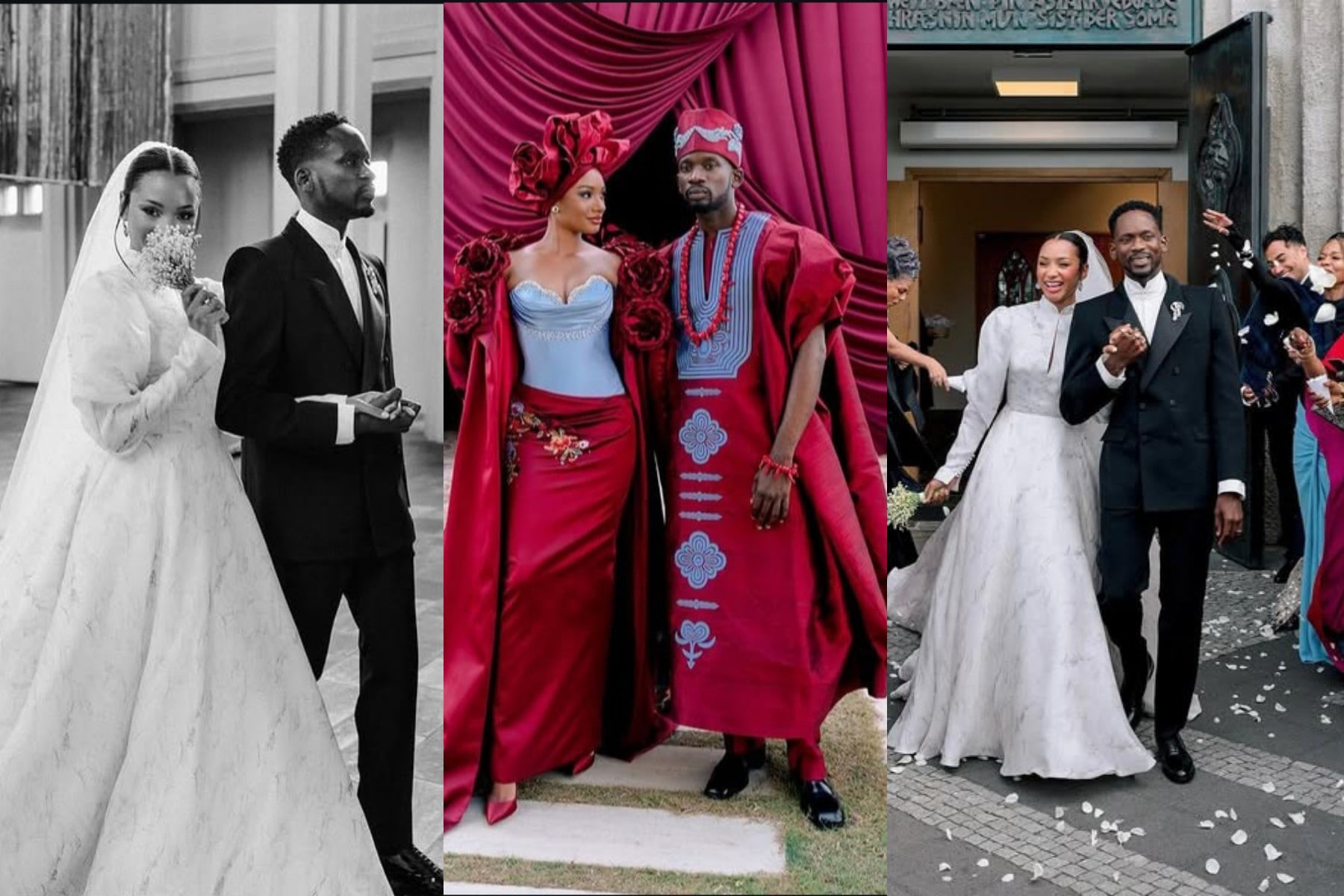 Reactions As Temi Otedola Adopts Husband Mr Eazi’s Surname, Ajibade After Wedding