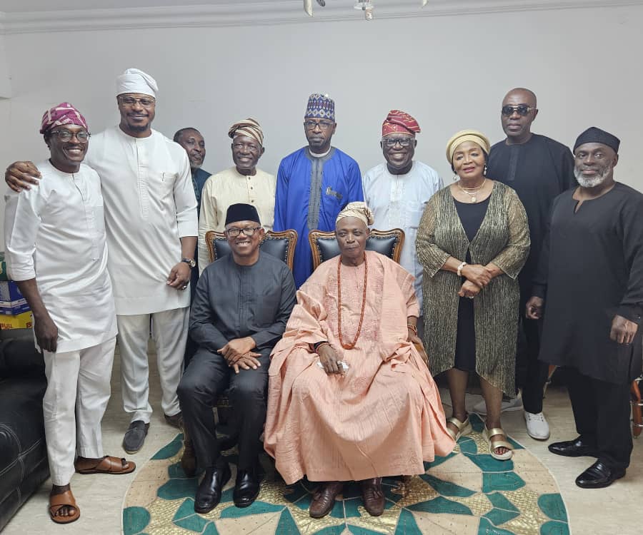 Peter Obi Visits Olubadan-Designate Rashidi Ladoja, Pledges To Support Him 1 Peter Obi Visits Olubadan-Designate, Rashidi Ladoja